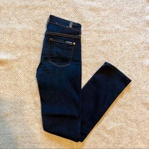 NWOT 7 For All Mankind Modern Straight Skinny Jean